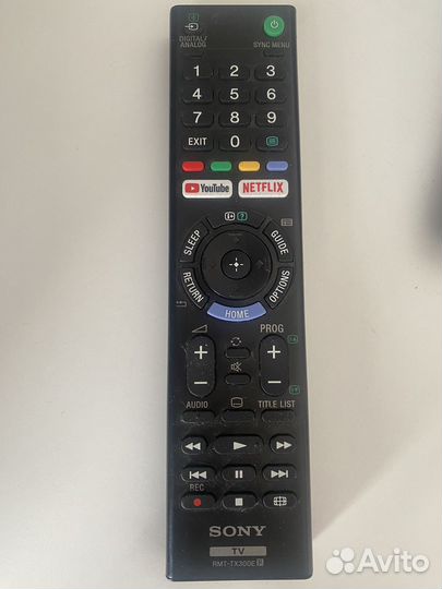 Пульт для телевизора sony rmt tx300e