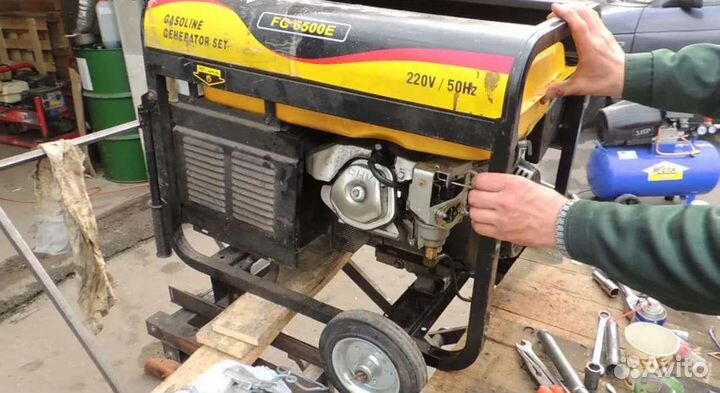 Ремонт бензогенераторов станций(тулака)