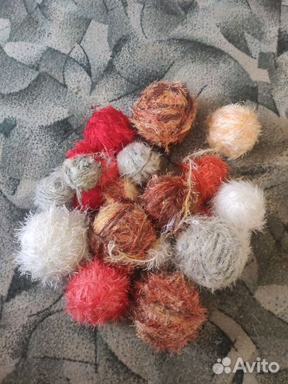 Пряжа мохер, шерсть, хлопок, акрил, мулине