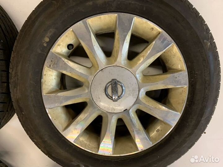 Диски Ниссан enkei R16 J6.5 5x114.3 50 ET 66.1 DIA