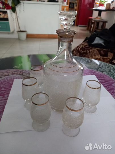 Штофы и графины СССР