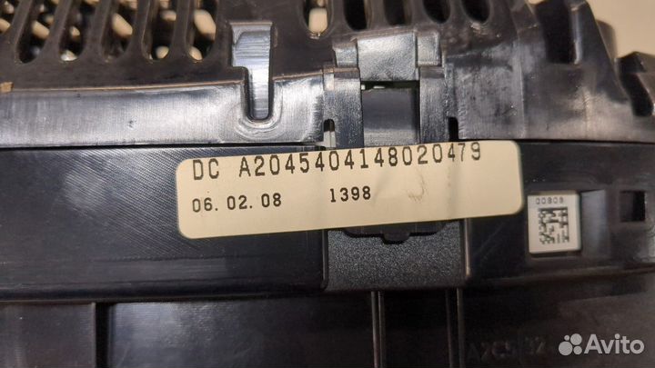 Щиток приборов Mercedes C W204, 2008