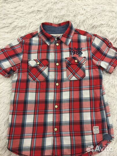 Рубашки на мальчика нм р.122