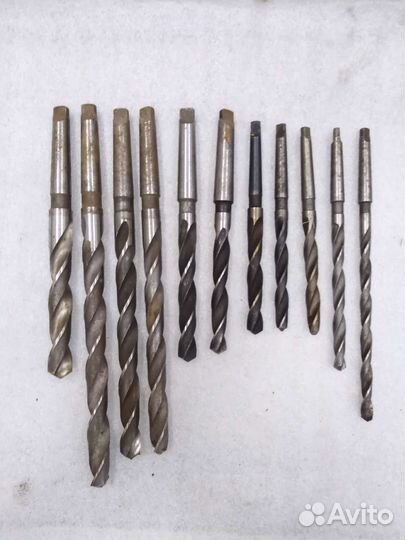 Набор сверл по металлу с к/х Ф10, 0-20,0 мм СССР