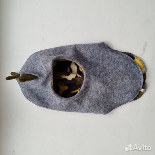 Шапка шлем детская