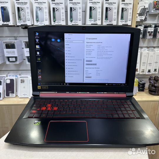 Игровой ноутбук Acer Nitro5 AN515-51 GTX 1050ti