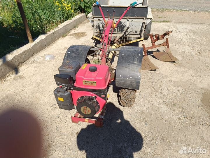 Мотоблок Беларусь с двигателем mitsubishi