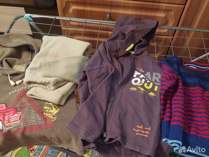 Детские вещи пакетом. На мальчика 3-4 года
