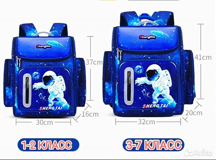 Рюкзак школьный ранец Космос Новые VIP