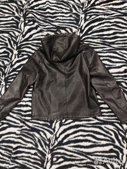 Куртка кожаная женская 46 размер