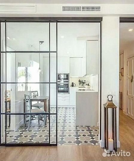 Раздвижные двери, Двери-купе, Перегородки