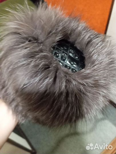 Шапка песец