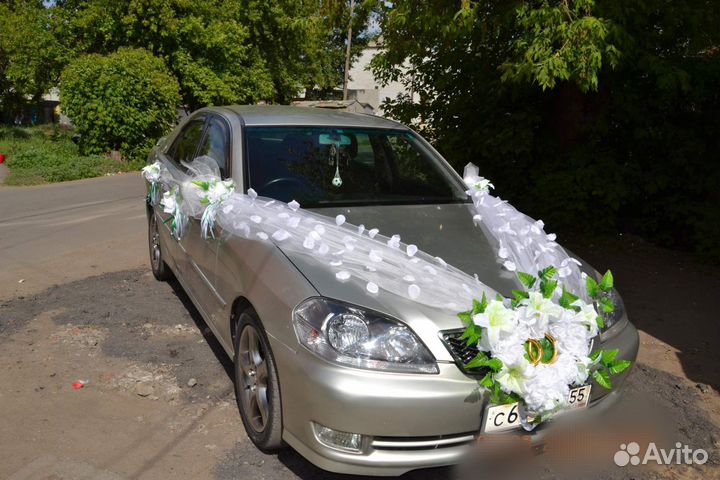 Украшение на свадебное авто