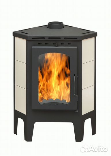 Печь-камин бавария угловая