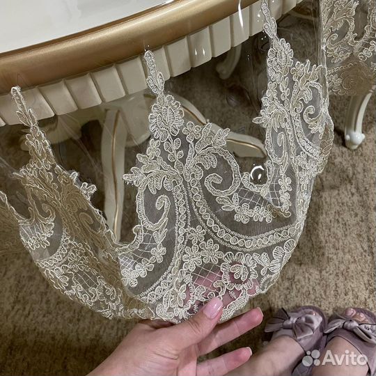 Скатерть силиконовая, прозрачная