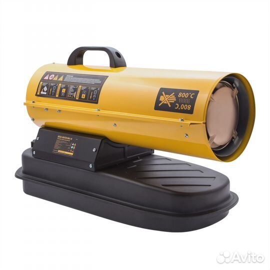 Тепловая пушка дизельная 10 кВт Denzel