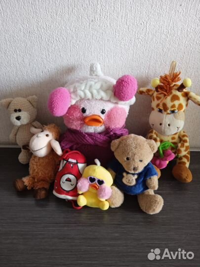 Мягкие игрушки пакетом