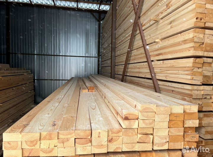 Доска обрезная 50х150х6000мм