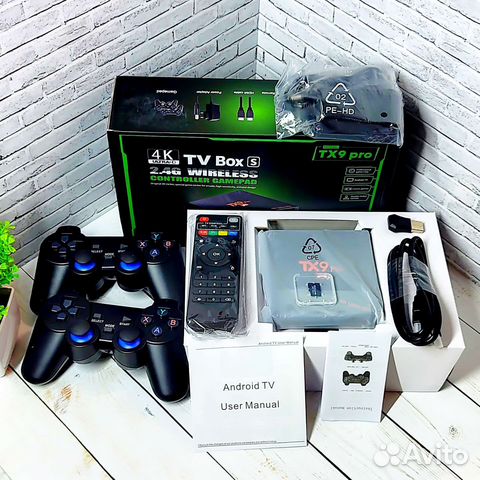 Игровая приставка TX9 pro+ Смарт тв