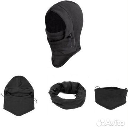 Ветрозащитная шарф-шапка. (Балаклава)