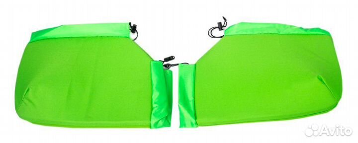 Муфты утепленные на руль, универсальные (Красный)