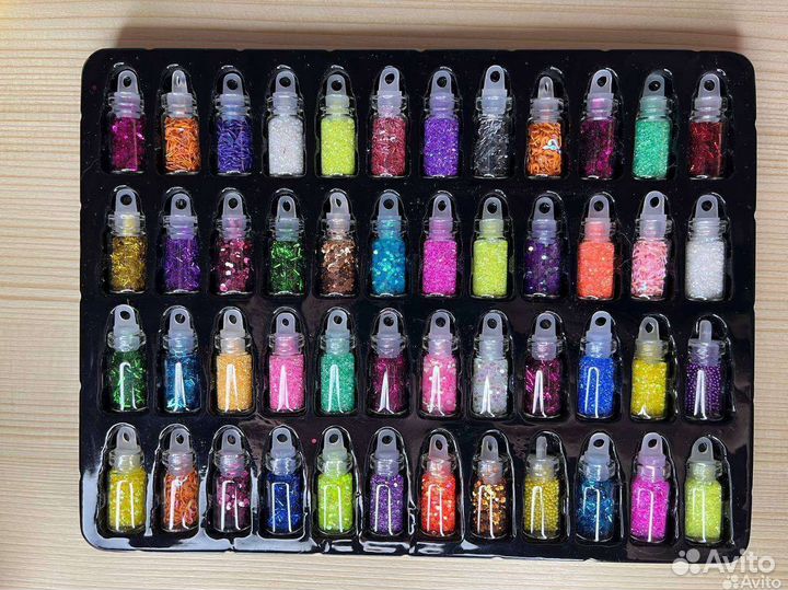 Блестки для ногтей творчества дизайна рукоделия