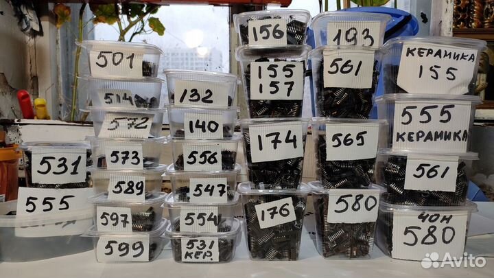 Микросхемы СССР новые много