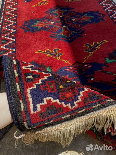 Старинный ковер ручной работы