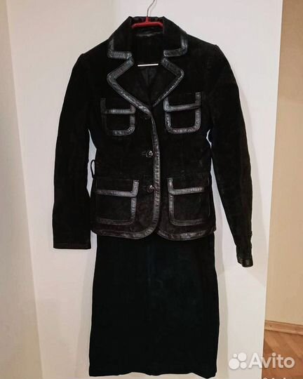 Одежда и обувь из натуральной замши