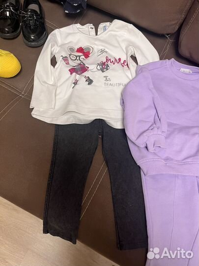 Вещи пакетом на девочку 92