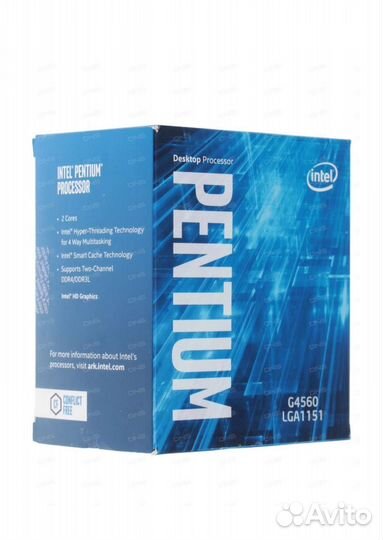 Процессор intel g4560