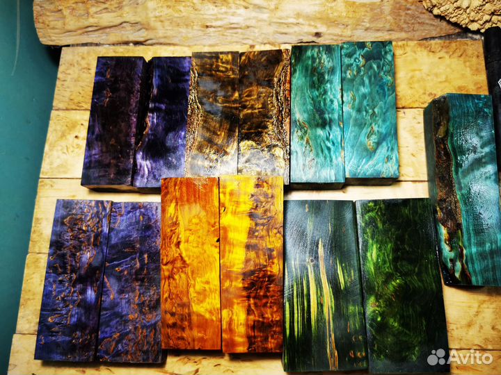 Стабилизированные бруски, 29 шт