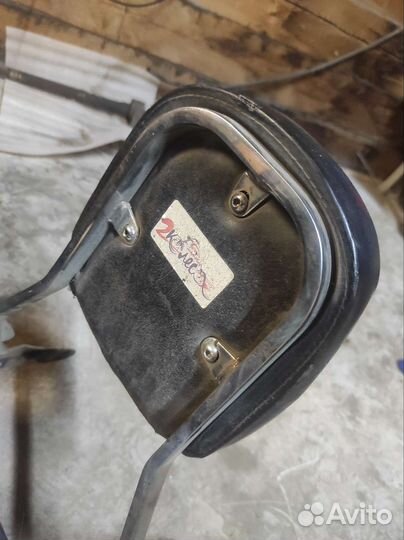 Спинка пассажира с багажником honda shadow vt750