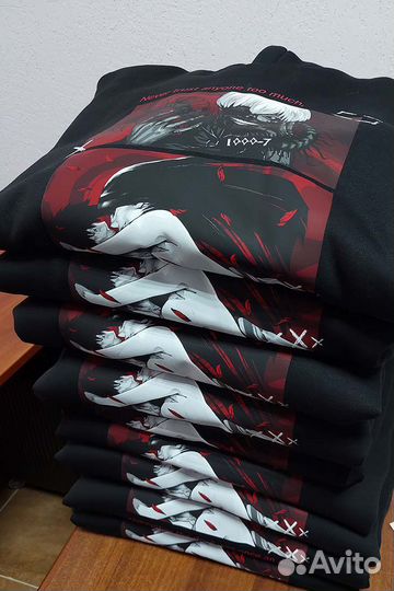 Печать на футболках и другой одежде в течении часа