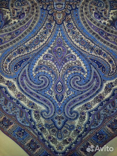 Павловопосадский платок Шелковые травы