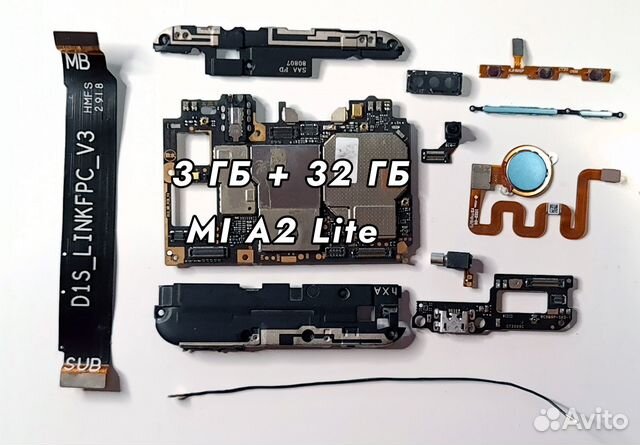 Xiaomi Mi A2 Lite/Redmi 6 Pro Запчасти/Платы