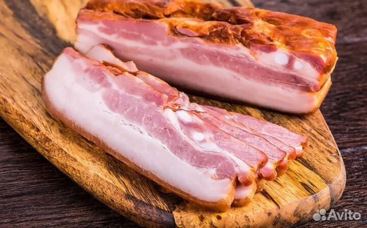 Грудинка копченая фермерские продукты