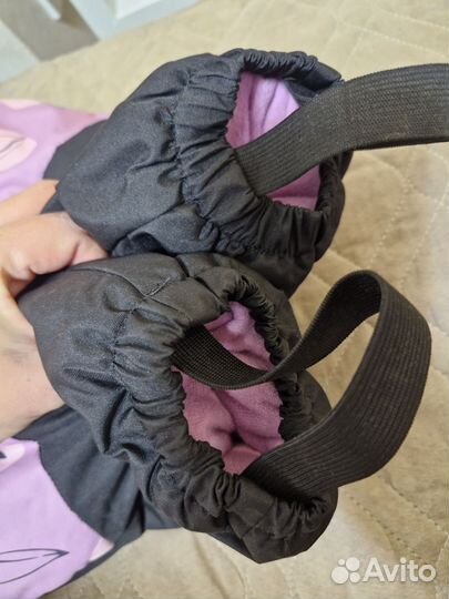 Зимний комбинезон baby go 80 для девочки