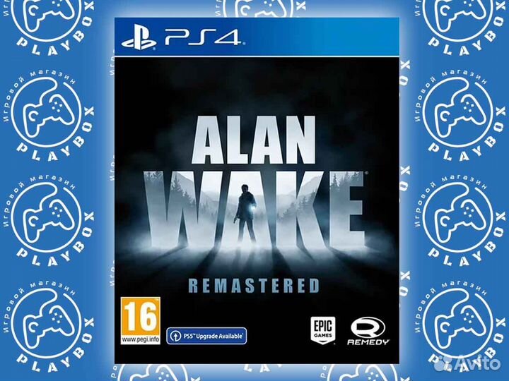Alan Wake Remastered PS4 б.у