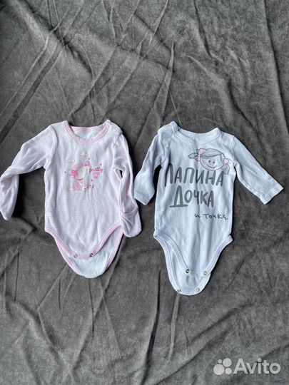 Детские вещи пакетом для девочек от 56