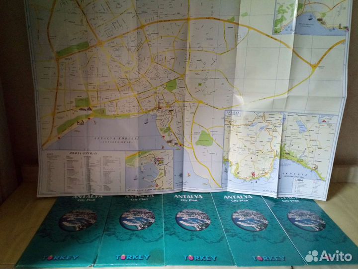 Брошура/карта/путеводитель.Анталия.Турция