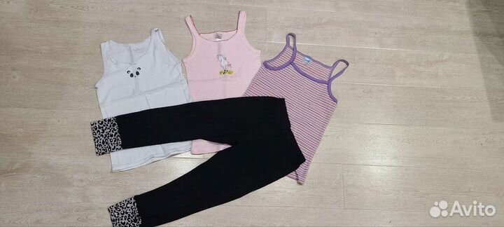 Вещи пакетом на девочку 122-128