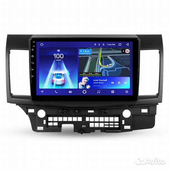 Магнитола Мицубиси Лансер Х 2007-2012 Андроид