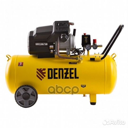 Компрессор воздушный DKV2200/100, Х-PRO 2.2 кВт