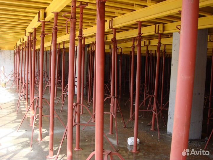 Аренда стоек телескопических (опалубка перекрытия)