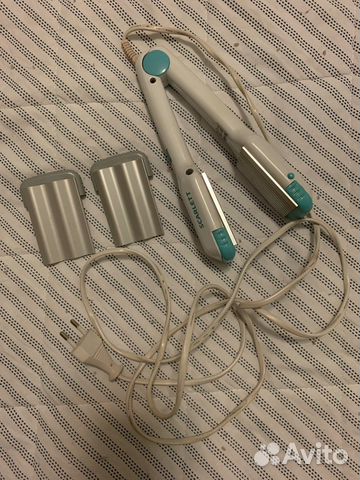 Плойка для волос с 2-мя насадками бу