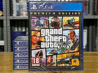 Диск GTA 5 PS4 (новый)