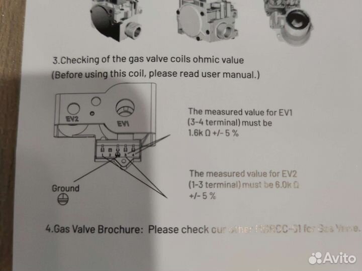 Катушка для SIT sigma ariston bs24ff