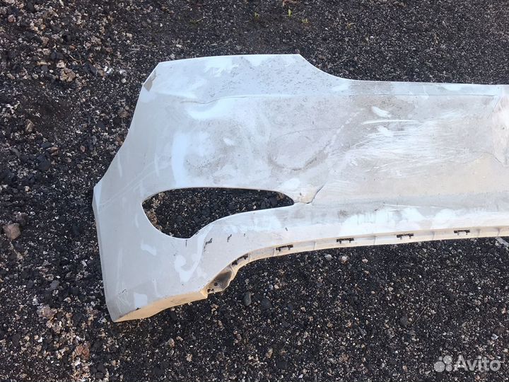 Бампер на hyundai solaris