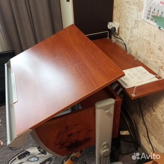 Растущая парта со стулом дэми